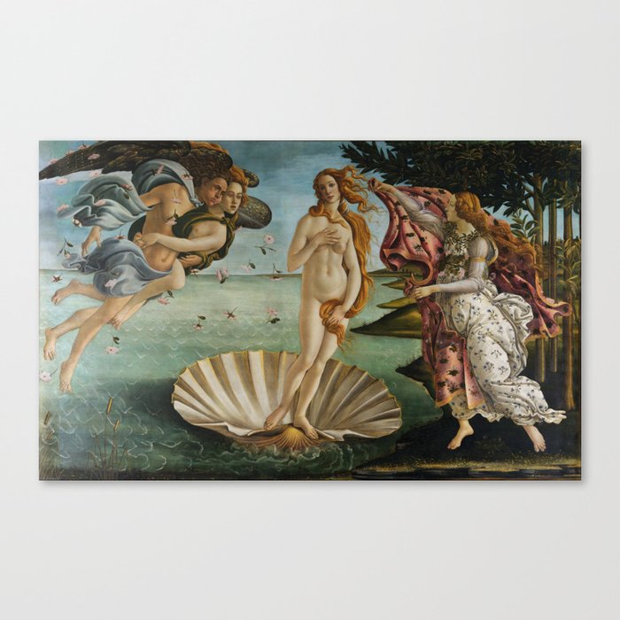 The Birth of Venus Canvas Print
