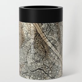 Austria, Vienna - Illustrated Map Can Cooler