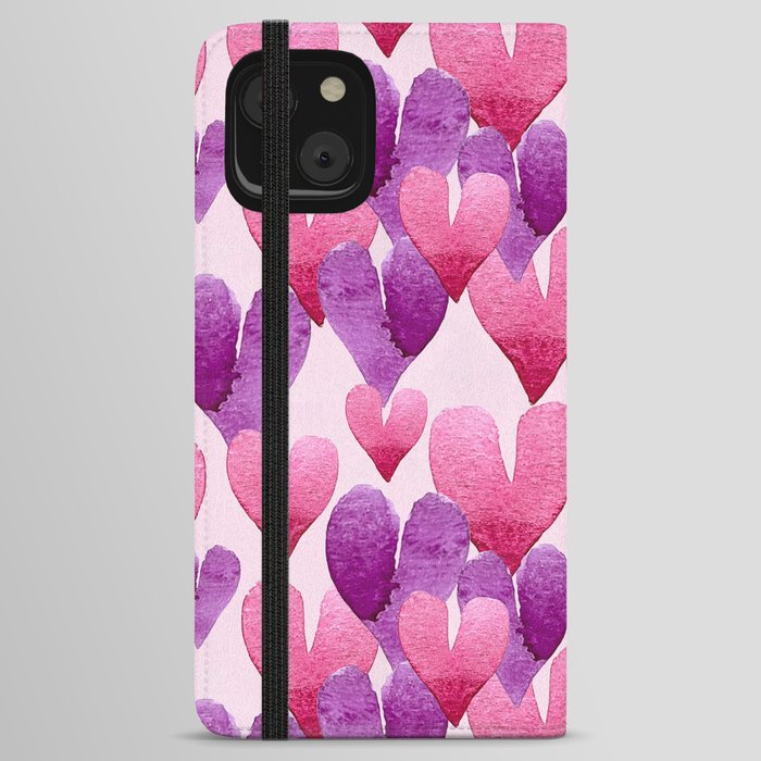 Sweethearts in pin k iPhone Wallet Case