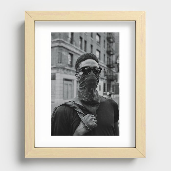 The Invisible Man Recessed Framed Print