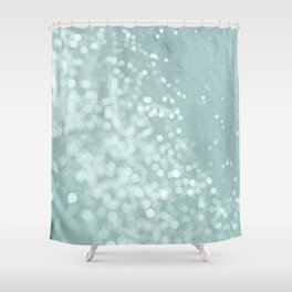 The Ocean's Glow Shower Curtain