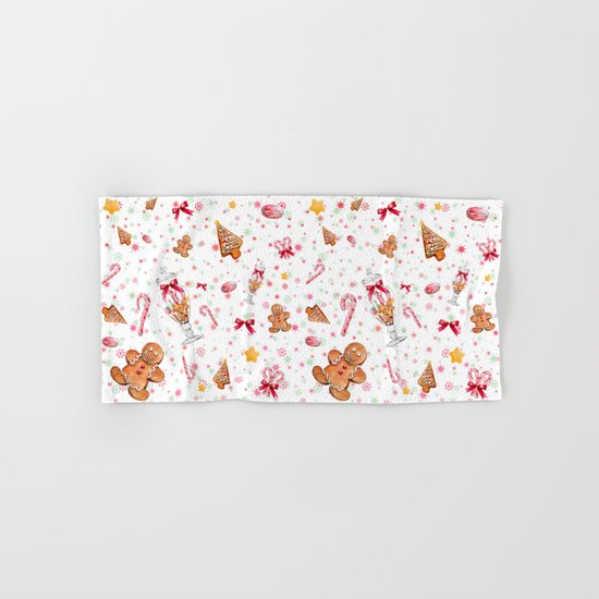 Gingerbread Hand & Bath Towel
