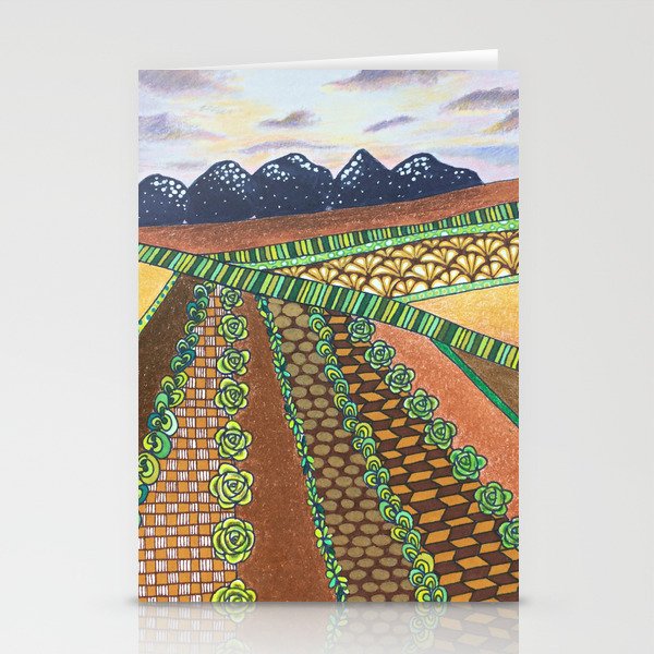 Farm Sunset Stationery Cards