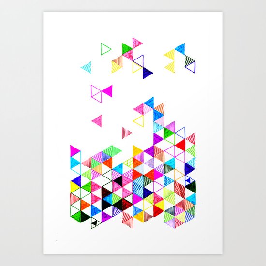 Falling Into Place Art Print
