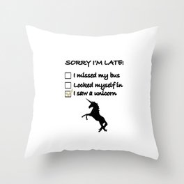 Unicorn Jokes Throw Pillows For Any Room Or Decor Style Society6