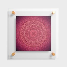 Deep God Mandala  Floating Acrylic Print