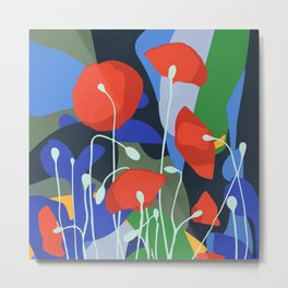 Poppy Field #society6 #abstract art Metal Print | Flower, Summer, Beautiful, Ecotourism, Nature, Tuscany, Plant, Decorative, Papavers, Field 