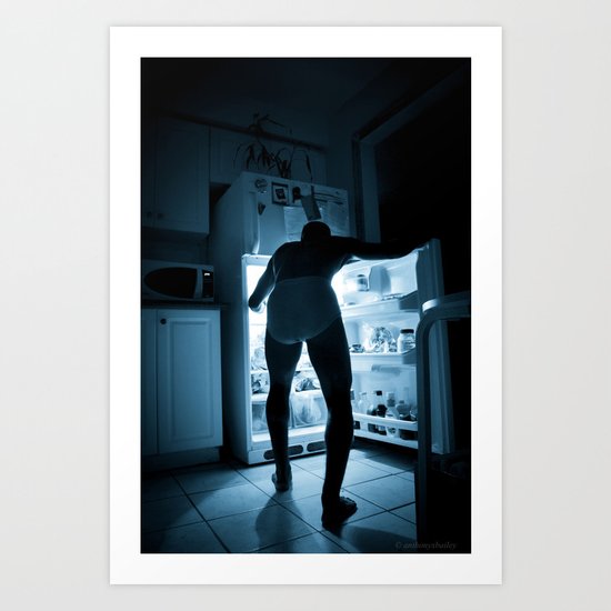Late Night Snack Art Print