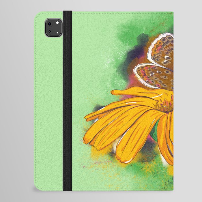 Magical butterfly of many colours iPad Folio Case