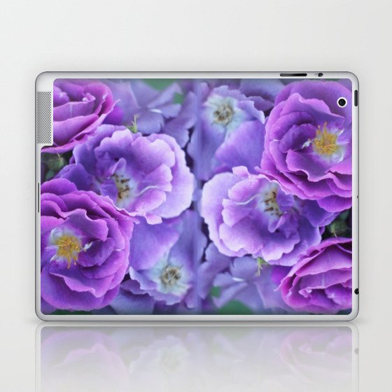 Deep purple roses. Laptop & iPad Skin