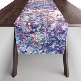 Underneath (purple blue spots abstract) Table Runner