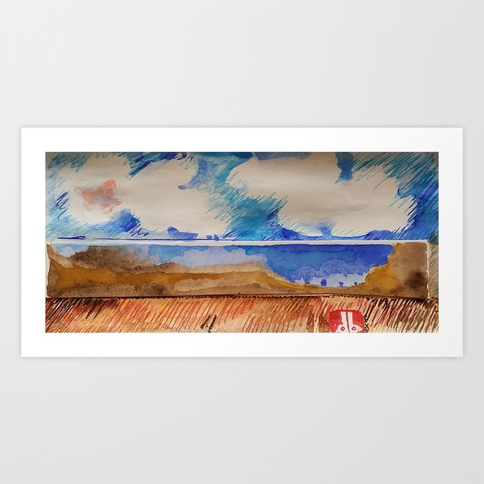 Out West Art Print