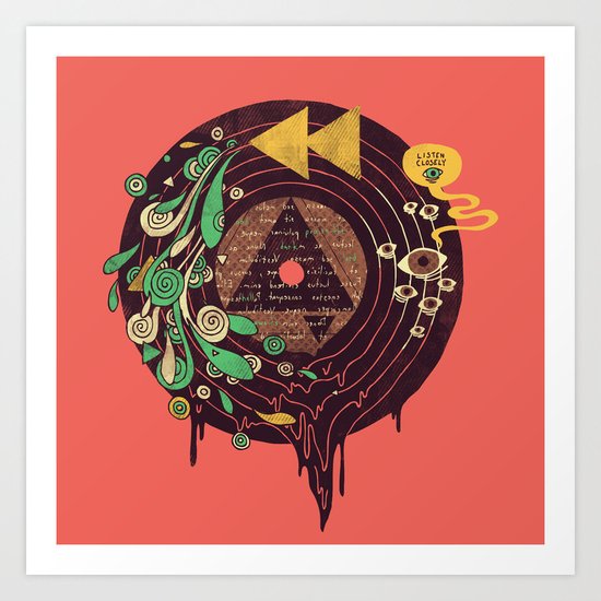 Subliminal Art Print