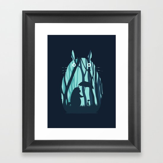 My Neighbor Totoro Framed Art Print
