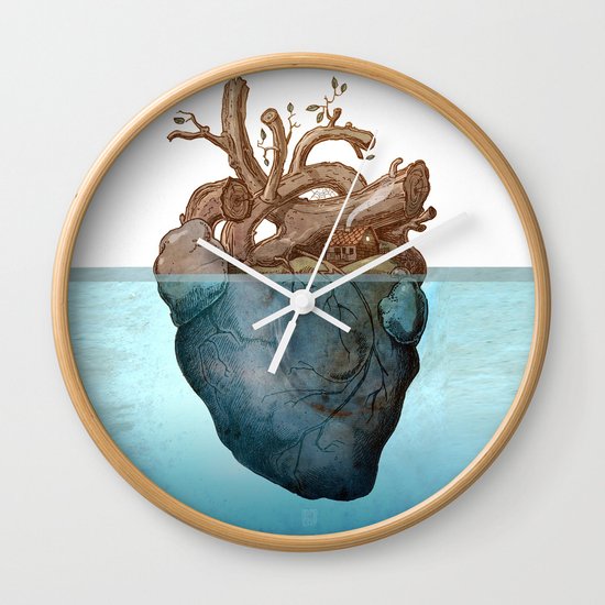 Anatomy of loneliness Wall Clock