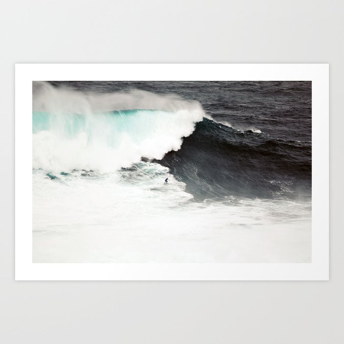 Surf wave sea 6 Art Print
