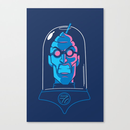 Mr. Brain Freeze Canvas Print