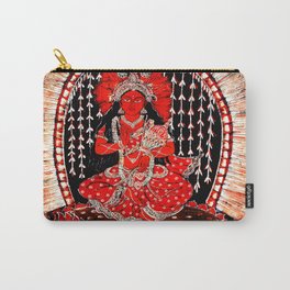 Hindu Lakshmi 1 Carry-All Pouch | Yantra, Kamalaharris, Buddha, Lakshmi, Avatar, Kamala, Hindugoddess, Hindulotus, Kali, Ganesh 
