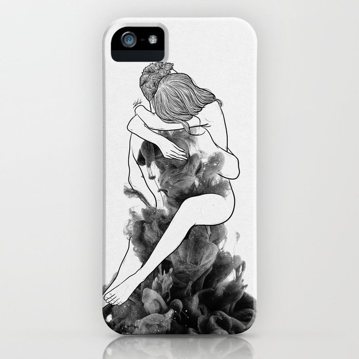 i find peace in your hug. iphone case