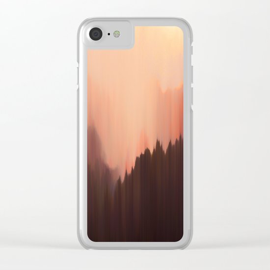 Afternoon Sun Clear iPhone Case