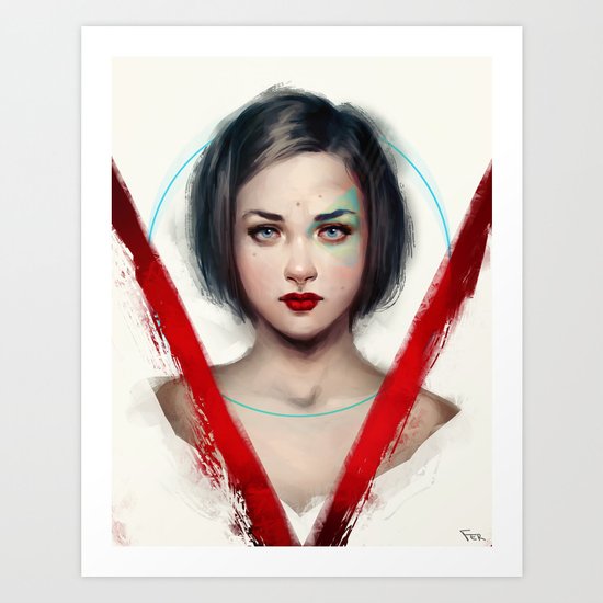 Unravel Art Print
