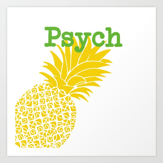 Minimalist Psych Art Print