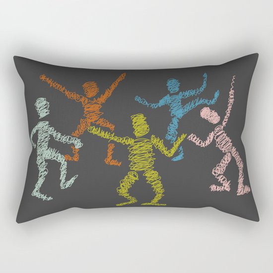 Dance fever Rectangular Pillow