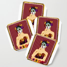 Day of the dead Lady Coaster