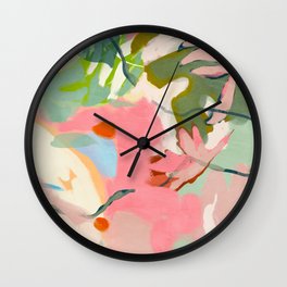 tropical home jungle abstract Wall Clock