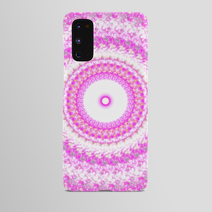 Pink circle Android Case