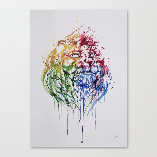 A Portrait of Hong Kong Canvas Print