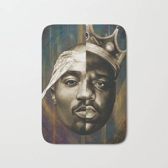 2 PAC & BIGGIE Bath Mat