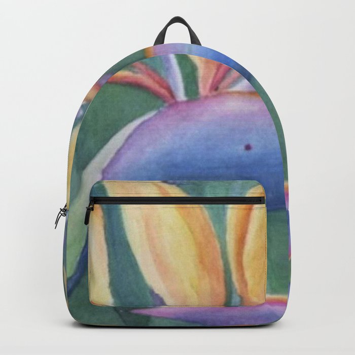 Bird of Paradise Tropical Flower Backpack