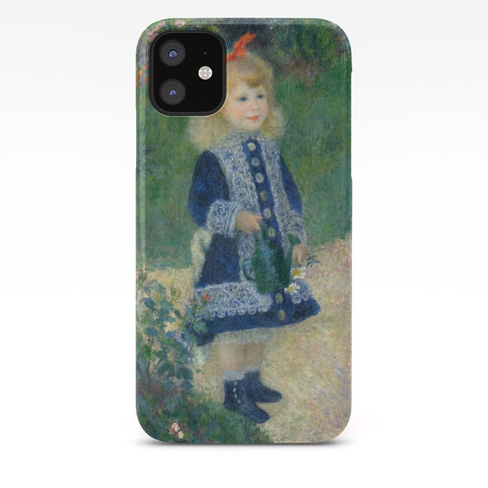 Auguste Renoir A Girl With A Watering Can 1876 Painting Iphone