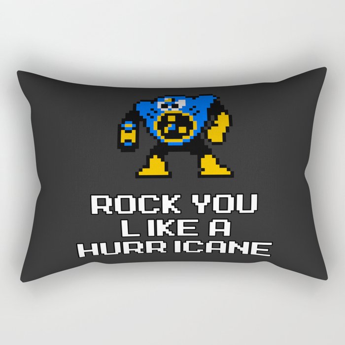 Rock you like a Hurricane Rectangular Pillow