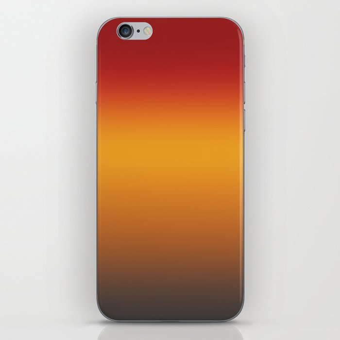 Australian Sunset Ombre Gradient  iPhone Skin