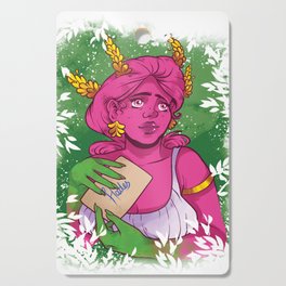 Persephone's Letter Cutting Board