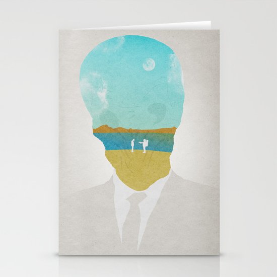 the (Silence) Impossible Astronaut Stationery Cards
