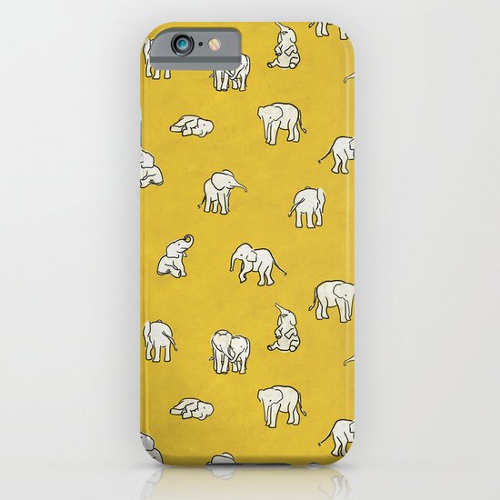 indian baby elephants iPhone & iPod Case