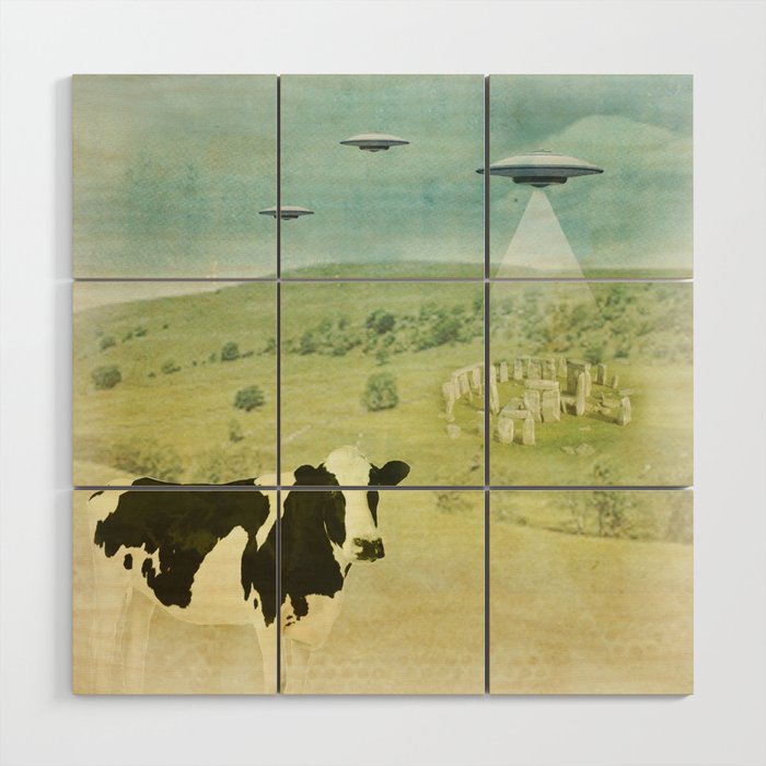 Return to Stonehenge Wood Wall Art