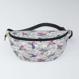 Windsong Watercolor Fanny Pack