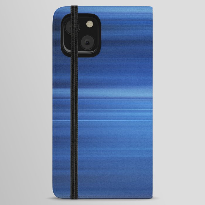 dark violet blue blurred cover iPhone Wallet Case