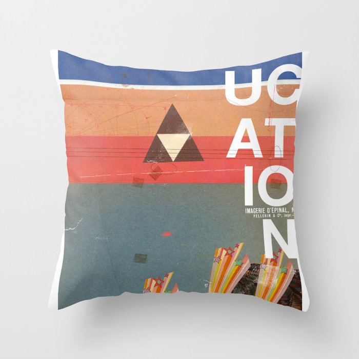 Education - prepare for your mind to be blown Throw Pillow