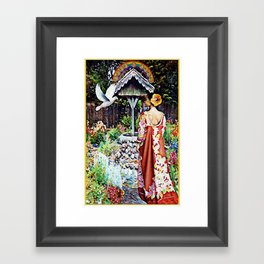 9 of Pentacles Framed Art Print