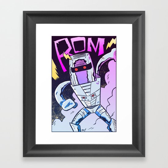 ROM! Framed Art Print