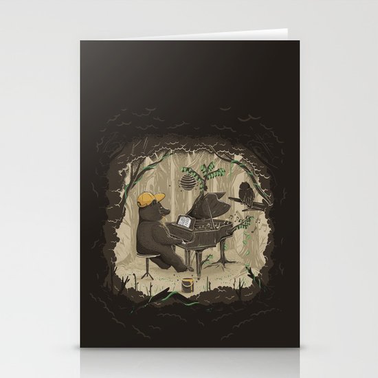 Forestal Sounds Stationery Cards