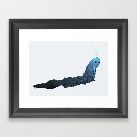 Caped Kimkao Framed Art Print