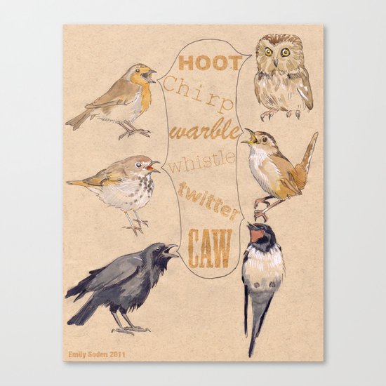 Bird Sounds Canvas Print