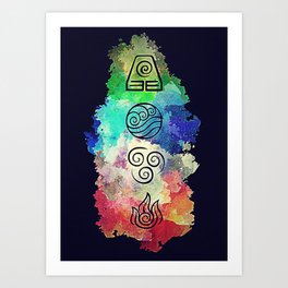 Avatar 13 Art Print