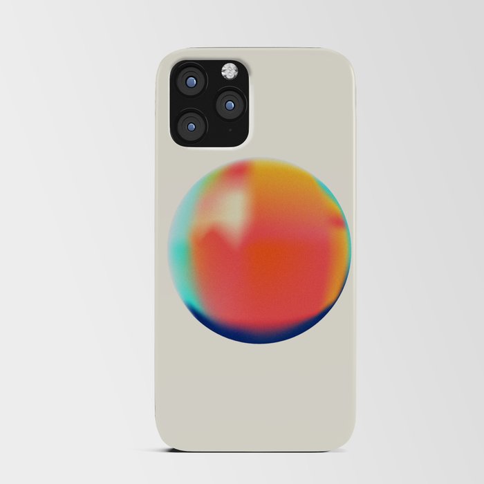 Bright Gradient Sphere  iPhone Card Case